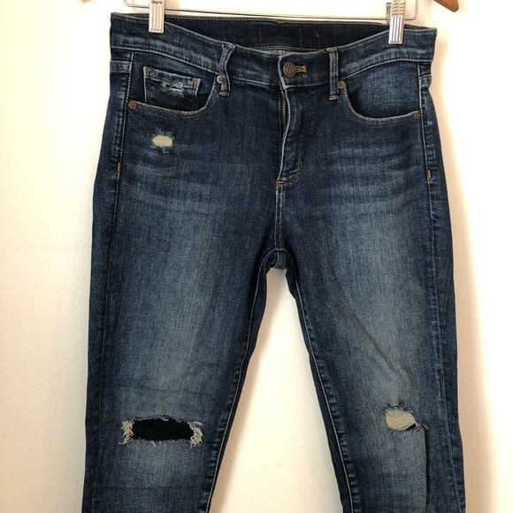 Banana Republic distressed skinny jeans - Picture 2 of 4